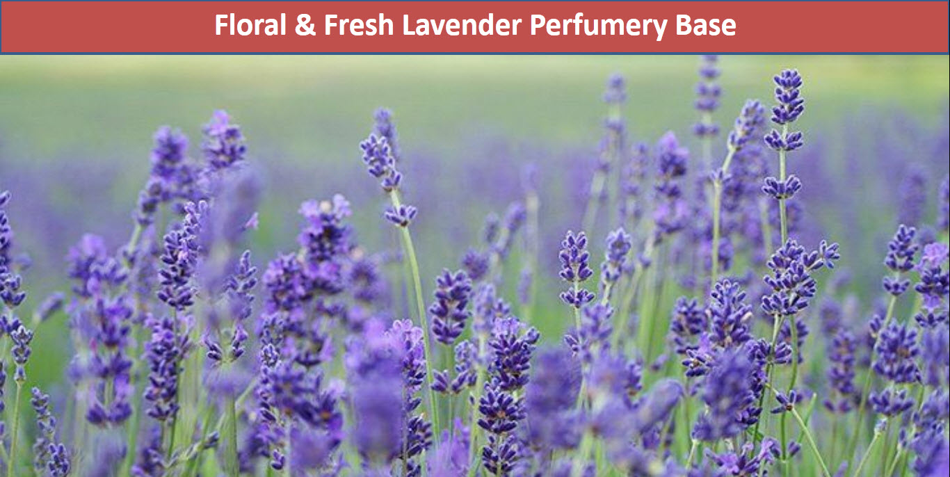 Floral & Fresh Lavender Perfumery Base